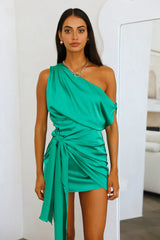 Runaway Charisma Mini Dress Green