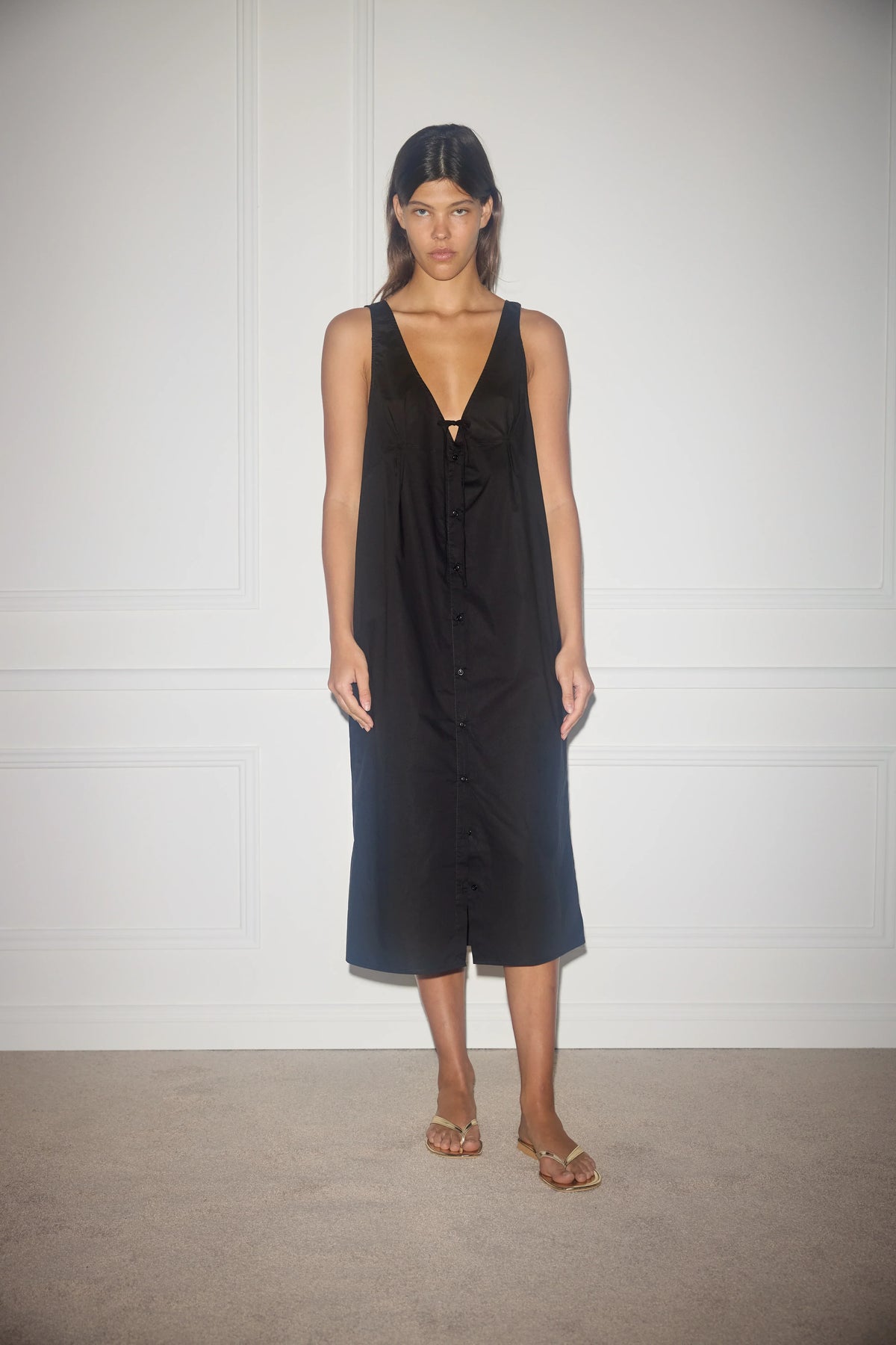 Tuck Tie Dress